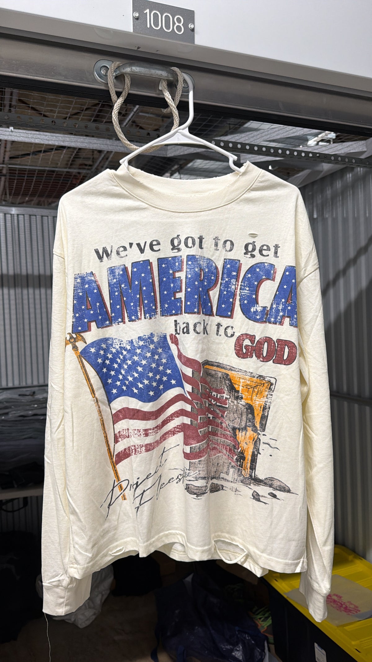'MERICA NEEDS GOD LONGSLEEVE
