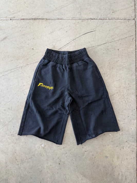 BLACK SWEATSHORTS