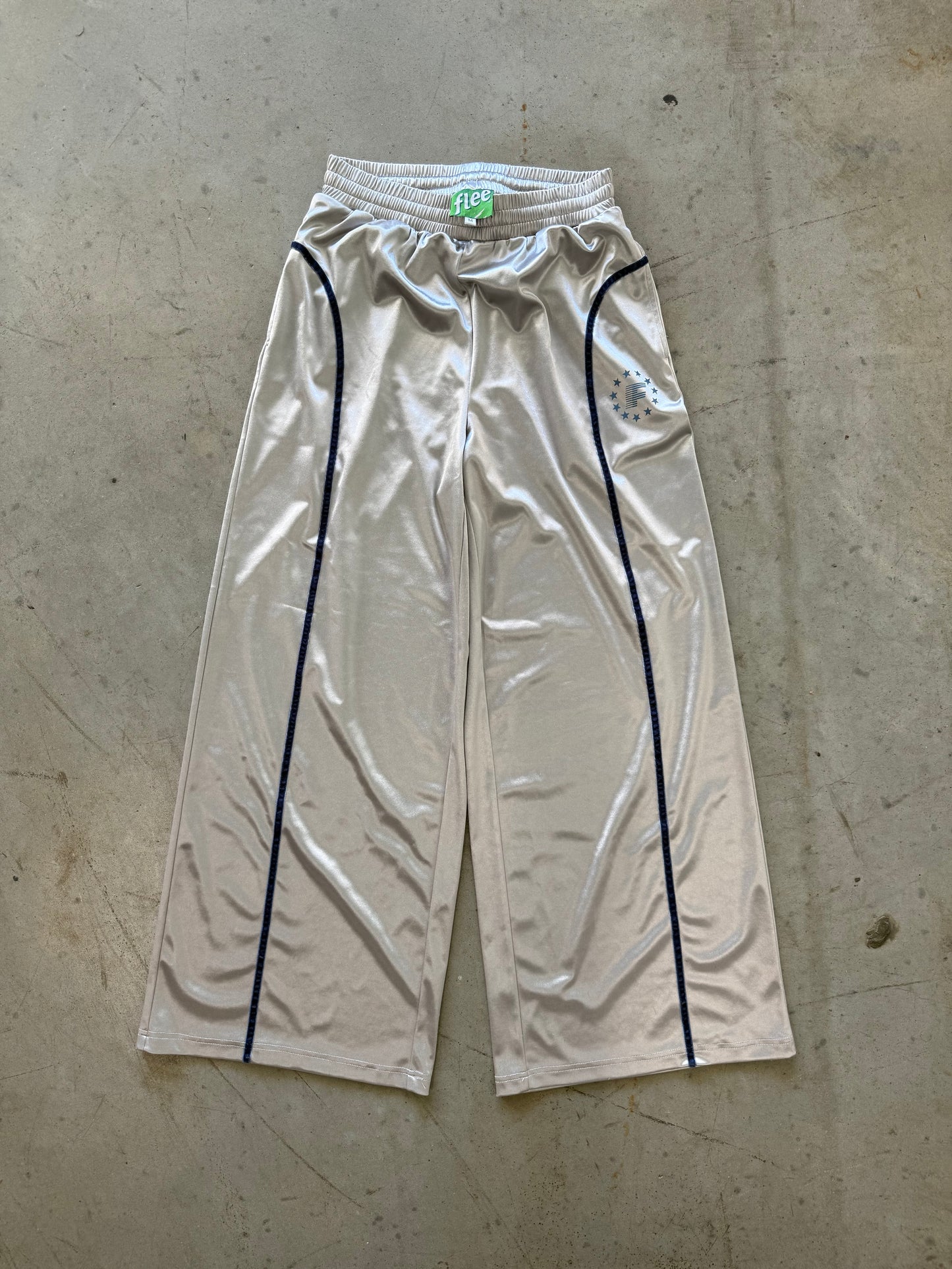 SILVER TRACK PANTS