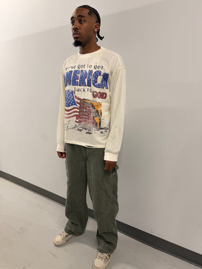 'MERICA NEEDS GOD LONGSLEEVE
