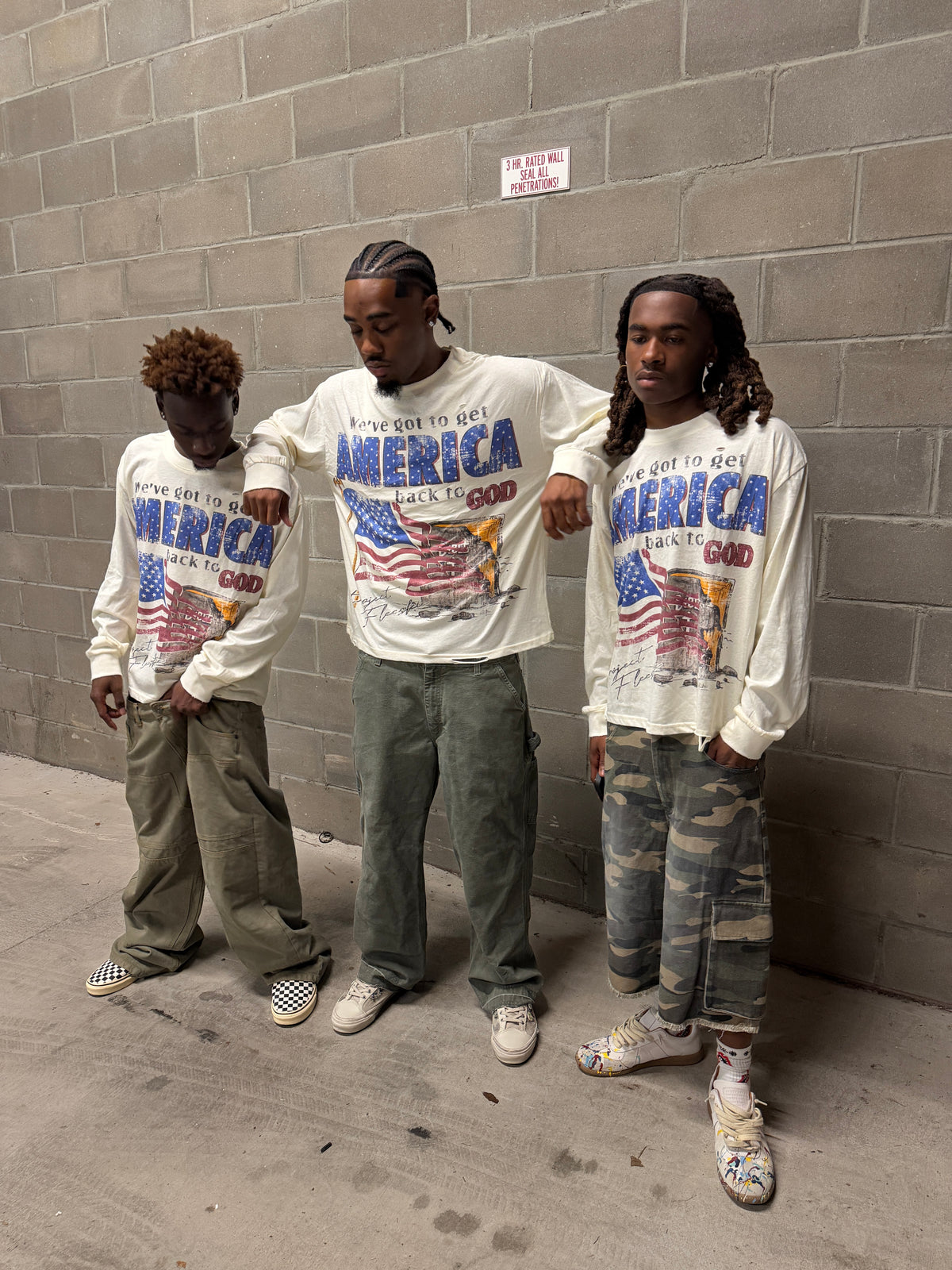 'MERICA NEEDS GOD LONGSLEEVE