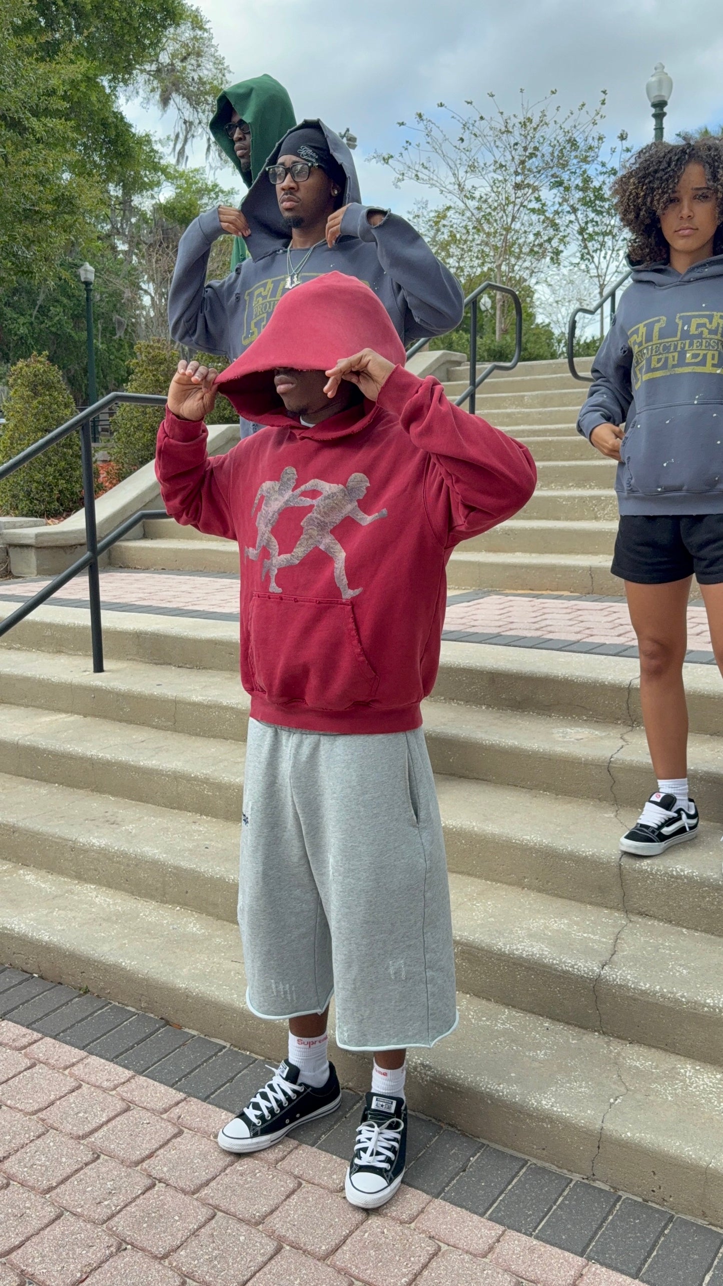 RUNNING MAN HOODIE