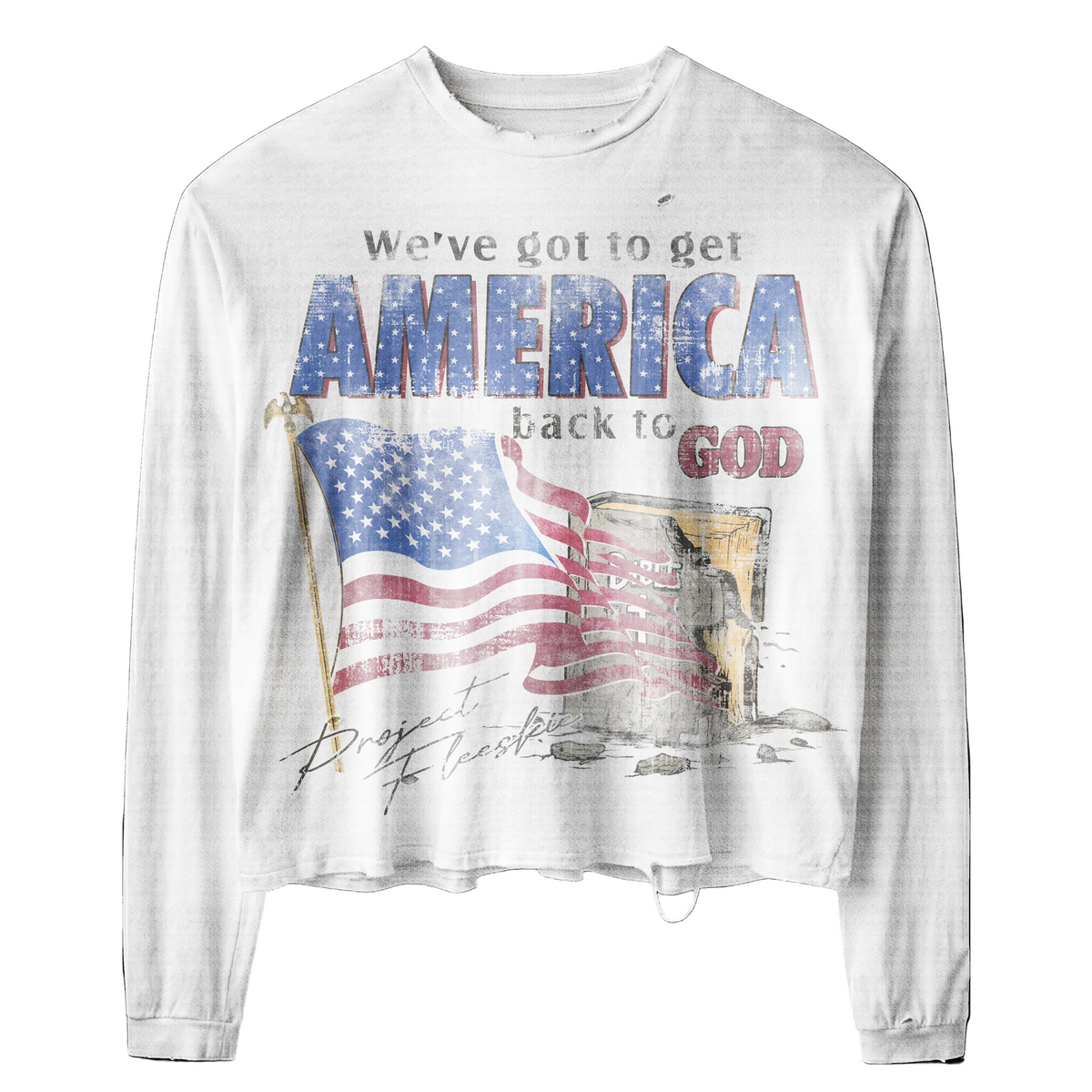 'MERICA NEEDS GOD LONGSLEEVE