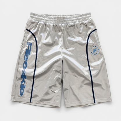 SILVER HOOP SHORTS